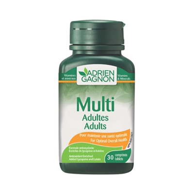 Adrien Gagnon Multi Adults 30 Tablets