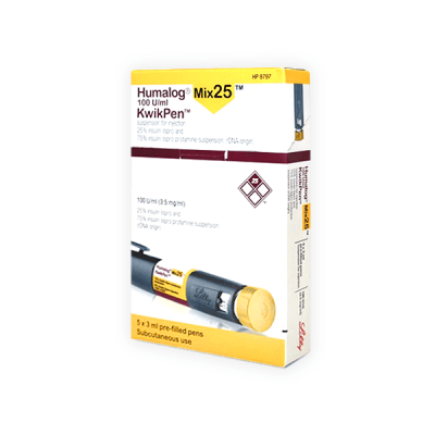 Humalog Mix 25 100IU/ml 10ml Pen