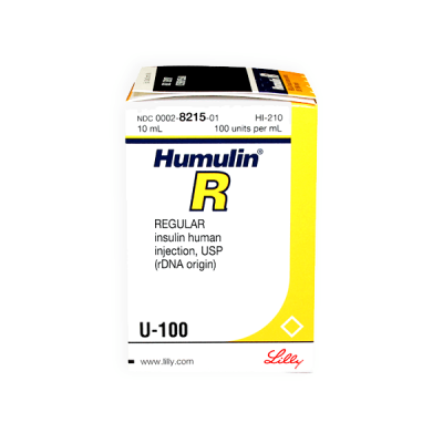 Humulin R U 100IU/ml 10ml Vial