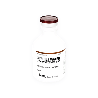 Sterilised Water For Injection 5ml Vial
