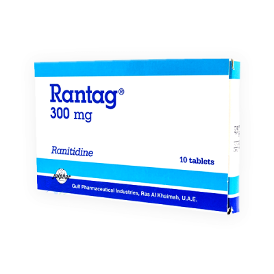 Rantag 300mg 10 Tablet