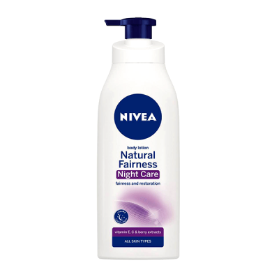 Nivea Body Lotion Natural Fairness NightCare 250ml