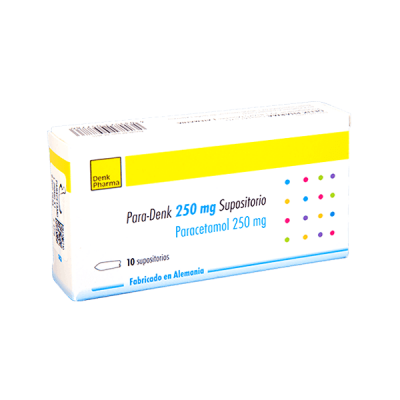 Para-Denk 250mg 10 Suppository