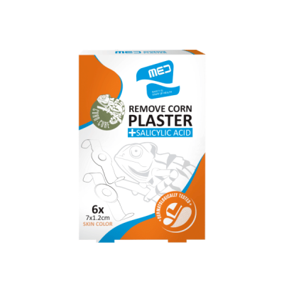 Remove Corn Plaster+Salicylic Acid 7x1.2cm (Med)