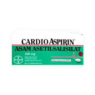 Cardio Trombolik 100mg 30 Tablet 