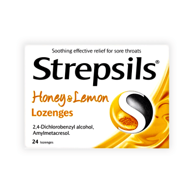 Strepsils Honey &Lemon 24 Lozenges