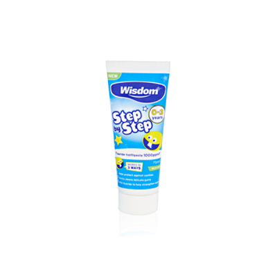 Wisdom Step By Step Toothpaste 0-3 yr