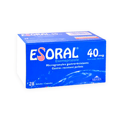 Esoral 40mg 16 Capsule (Medis)
