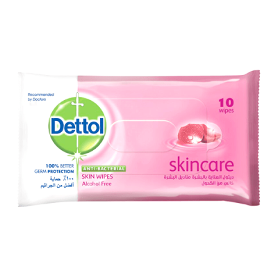 Dettol Skincare Wipes 10Piece