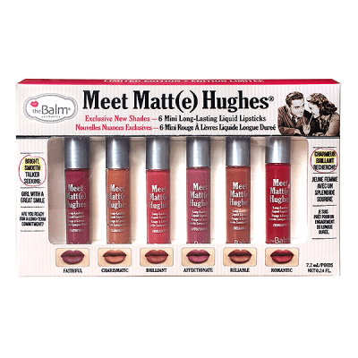 The Balm Meet Matt Hughes Lip Kit Pallet