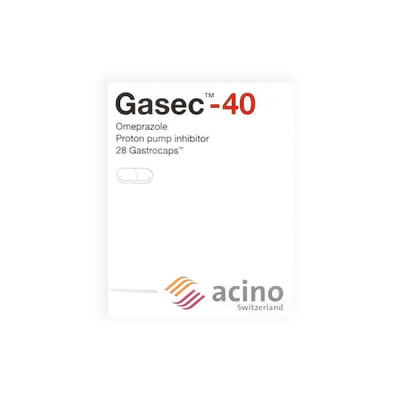 Gasec 40mg 14 Capsule