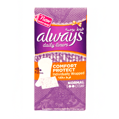 Always Comfort Protect Normal 20Piece
