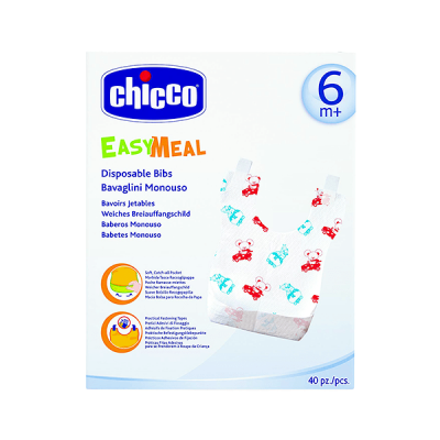 Chicco (109) Disposible Bibs 6+ mo