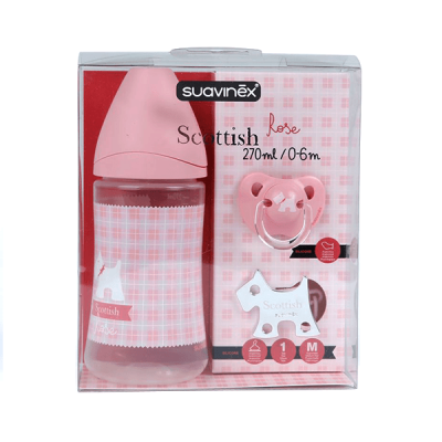 Suavinex (10) Scottish Rose Set 270ml (0-6mo)