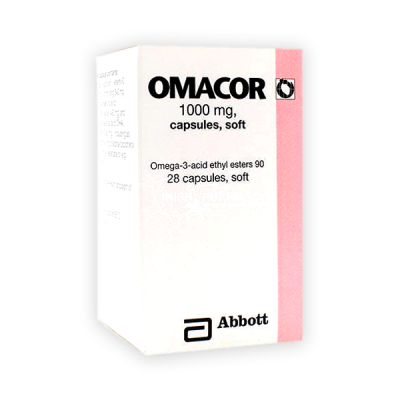 Omacor 1000mg 28 Capsule