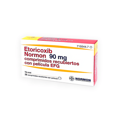 Etoricoxib Normon 90mg 28 Tablet
