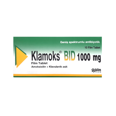 Klamoks Bid 1000mg 10 Tablet