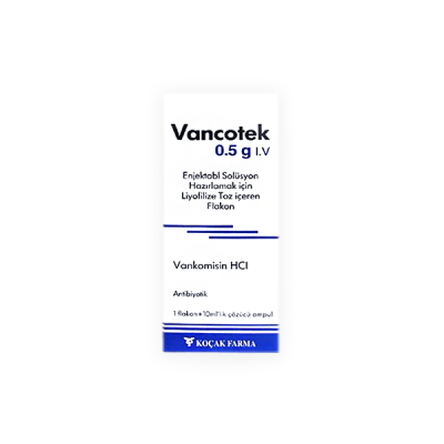Vancotek 500mg I.V 1 Vial 