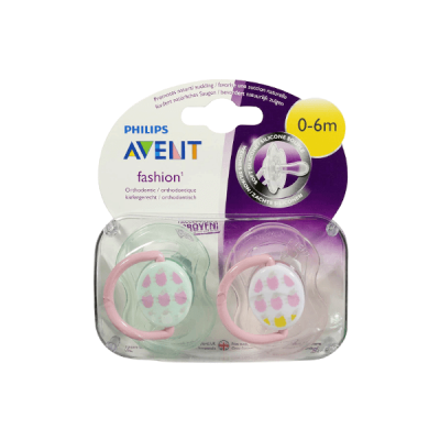 Avent (Scf172/68) Soother Fashion 0-6 mo