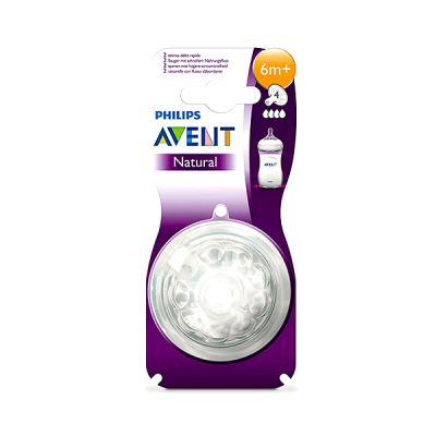 Avent (Scf044/27) Silicone Natural 6+ mo