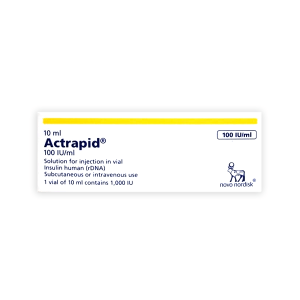 Actrapid 100IU/ml 10ml Prefilled pen