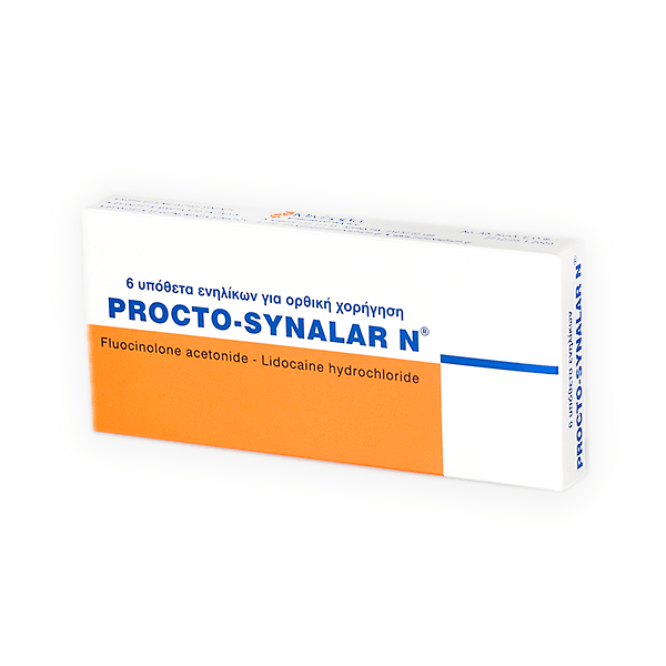 Procto Synalar N 6 Suppository