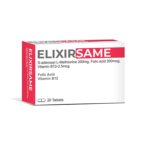 Elixir Same Folic Acid/Vitamin B12 20 Tablet