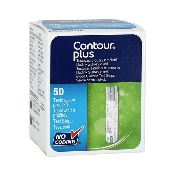 Contour Plus 50 Test Strips