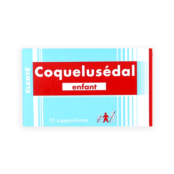 Coqueluesedal Enfant 10 Suppository