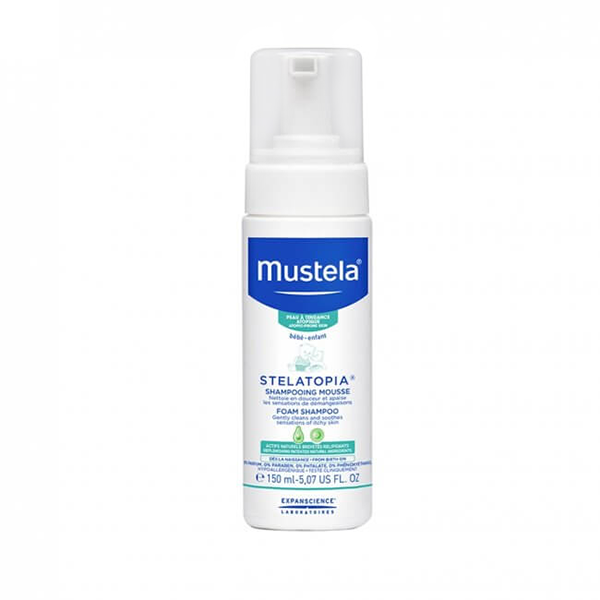 Mustela (829) Stelatopia Foam Shampoo 150ml