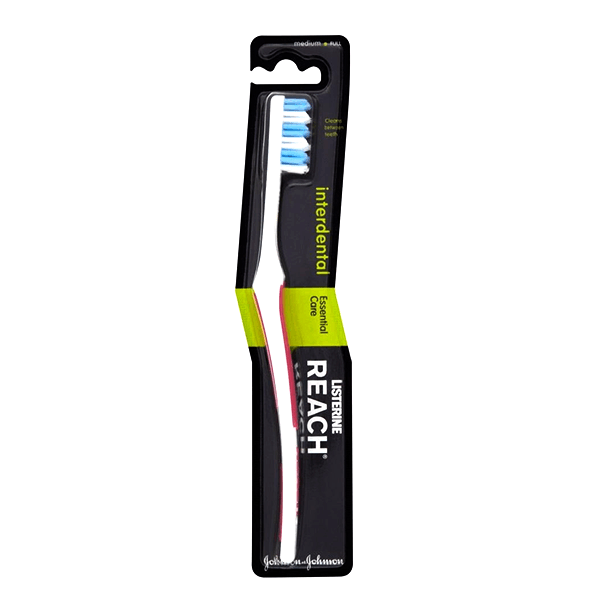 J&J Interdental Medium Toothbrush