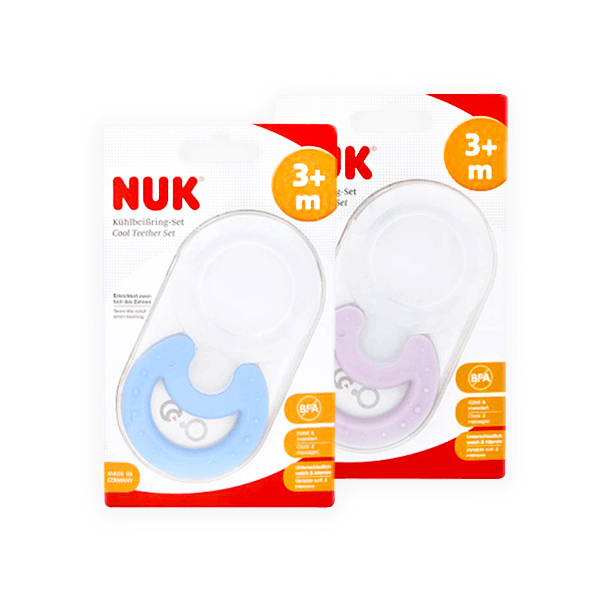 Nuk (764) Cool Teether Set 3+ mo