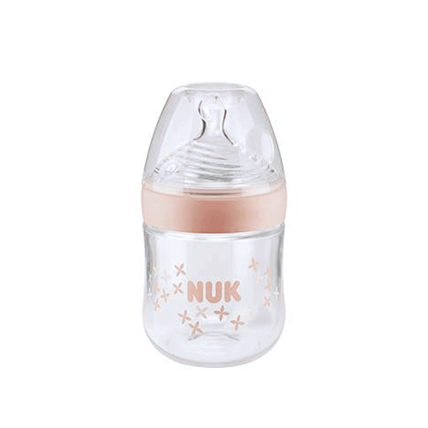 Nuk Natural Rose Bottle 0-6 mo 150ml