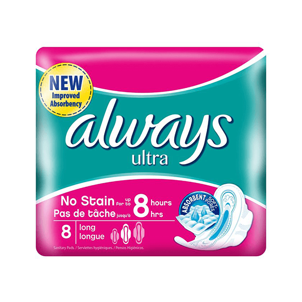 Always Ultra Thin Long 8Piece