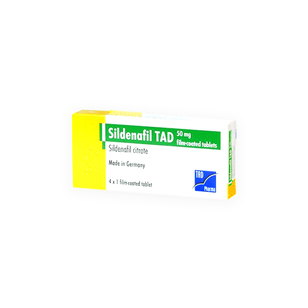 Sildenafil Tad 50mg 4 Tablet