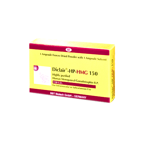 Diclair-Hp-Hmg 150IU Ampoule