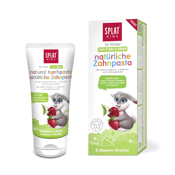 Splat Wild Strawberry-Cherry Toothpaste 2-6yr 50ml