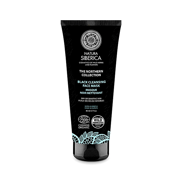 Natura Siberica Black Cleansing Face Mask 80ml