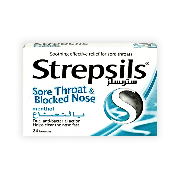 Strepsils Menthol 24 Lozenges
