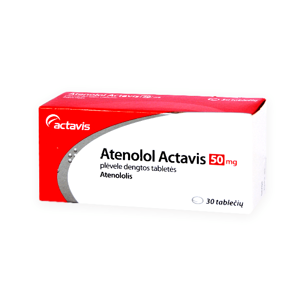 Atenolol 50mg 28 Tablet (Accod)