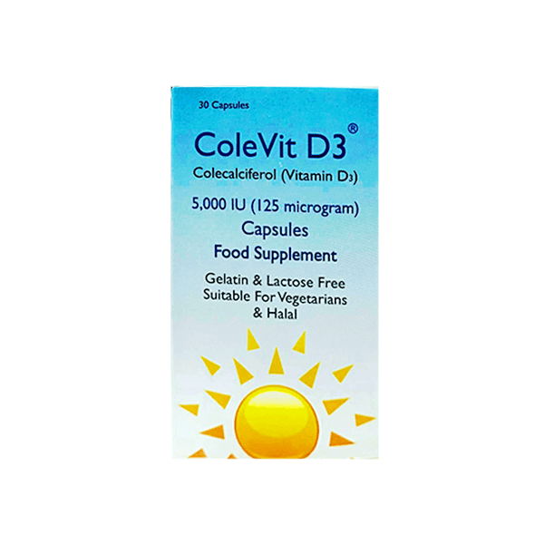 Colevit D3 5000IU 30 Capsule