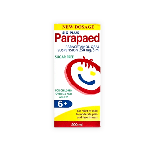 Six Plus Parapaed 100ml Solution