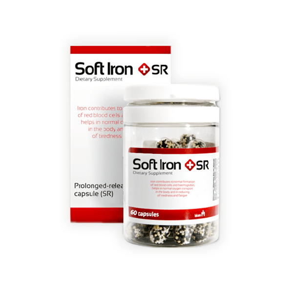 Soft Iron +Sr 60 Capsule