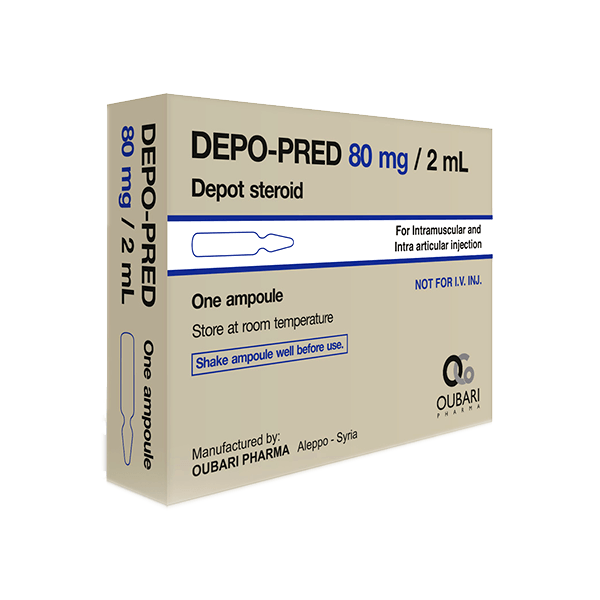 Depo-Pred 80mg/2ml  Ampoules