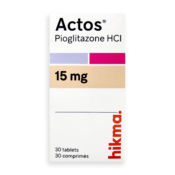 Actos 15mg 30 Tablet(APM)