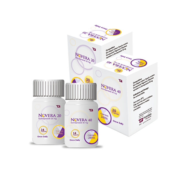 Novera 20mg 14 Capsule