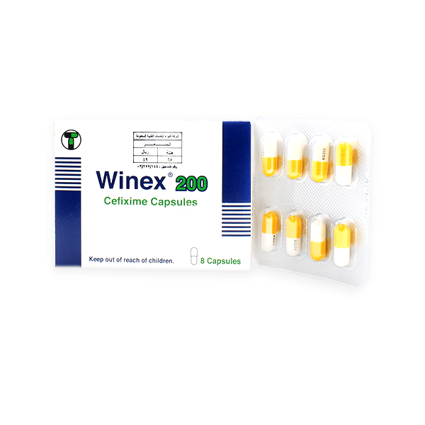 Winex 200mg 8 Capsule