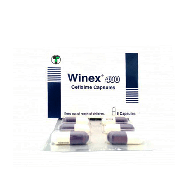 Winex 400mg 6 Capsule