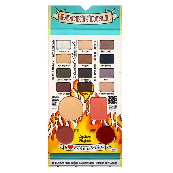 The Balm Rockstar(Shadows/Blush/Hiqhlighter)