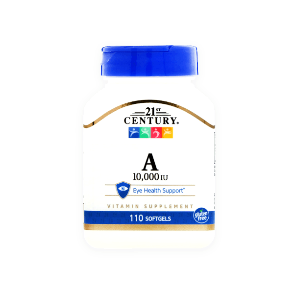 21 Century Vitamin A 10000 IU 110 Softgel